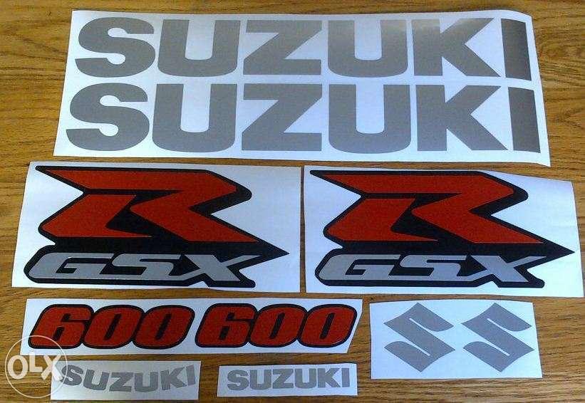 GSXR Suzuki decal sticker kits for all year and model of motorcycles