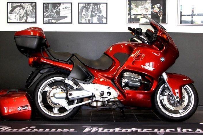 1996 BMW R1100RT RED WITH PANNIERS & TOP BOX - IMMACULATE