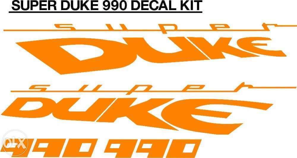 Decals graphics sticker sets for KTM motorcycles