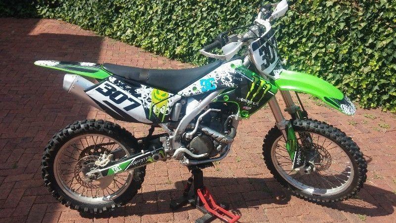 2004 Kawasaki KX250f with kit