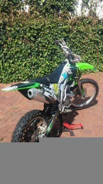 2004 Kawasaki KX250f with kit