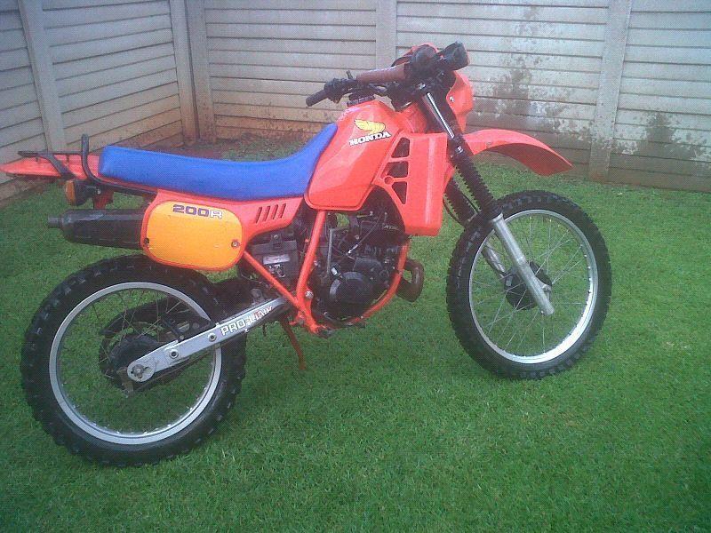 Honda mtx 200r 2 stroke