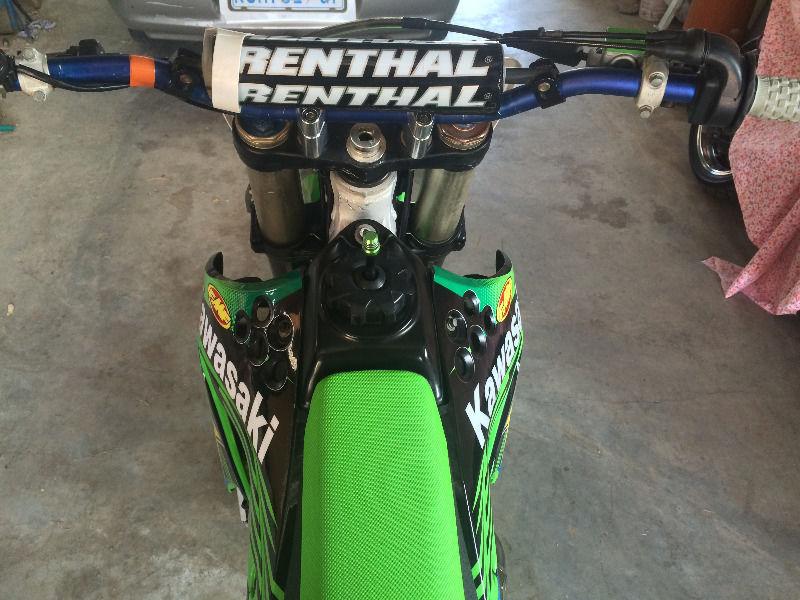 2011 Kawasaki KX250f fuel injected (with papers)