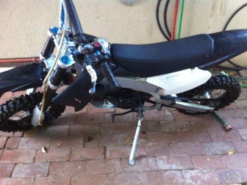 Puzey Pitbike, helmet and protective gear for sale