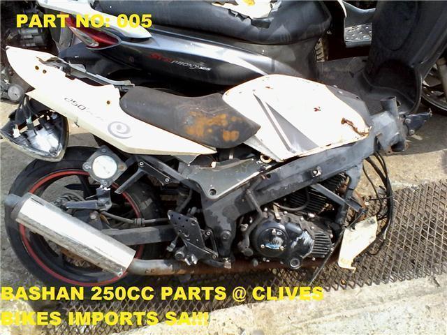 250R BASHAN STRIPPING FOR SPARES @ CLIVES BIKES