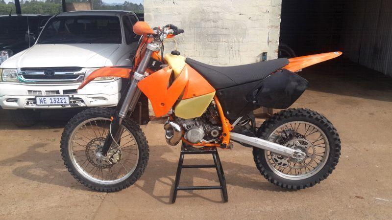 2003 KTM 250 Exc .XCW . Enduro 2 stoke