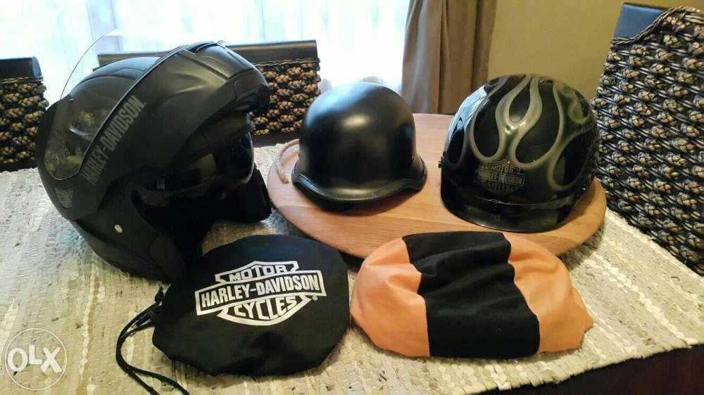 Harley Davidson Helmets 3 for the price of 1