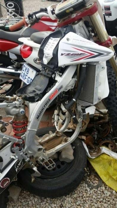 Yz 450 f stripping for spares