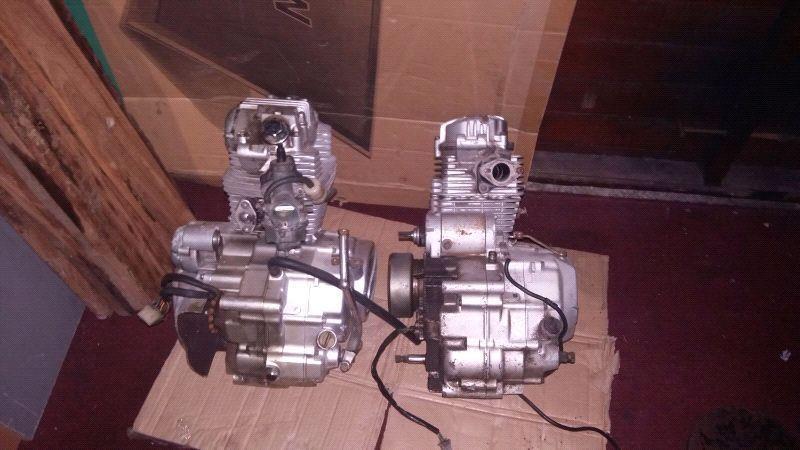 2x 125cc 4 stroke engines for sale or swop