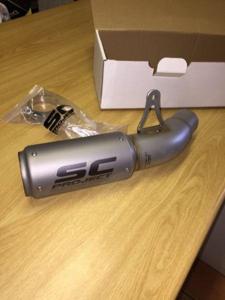 Sc-Projects Titanium pipe for 2015 BMW S1000RR