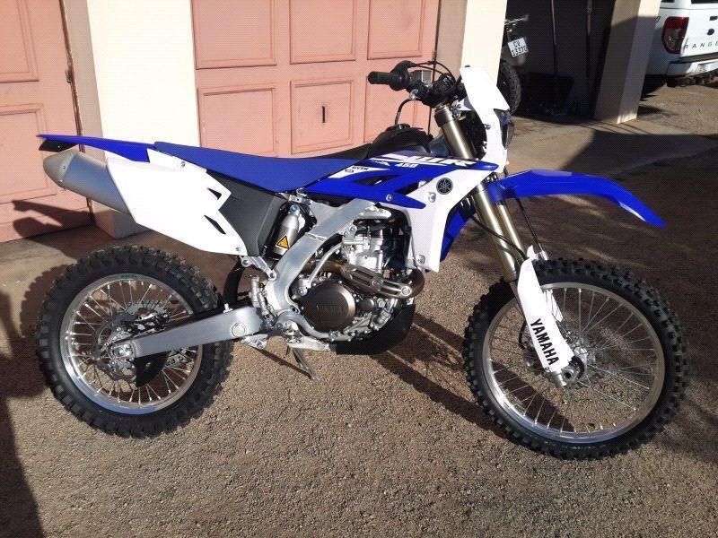 Yamaha wr 450 Dec 2014