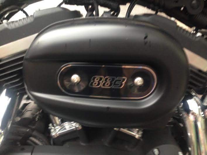 2014 Harley-Davidson 883 Sportster-Iron-only 830kms