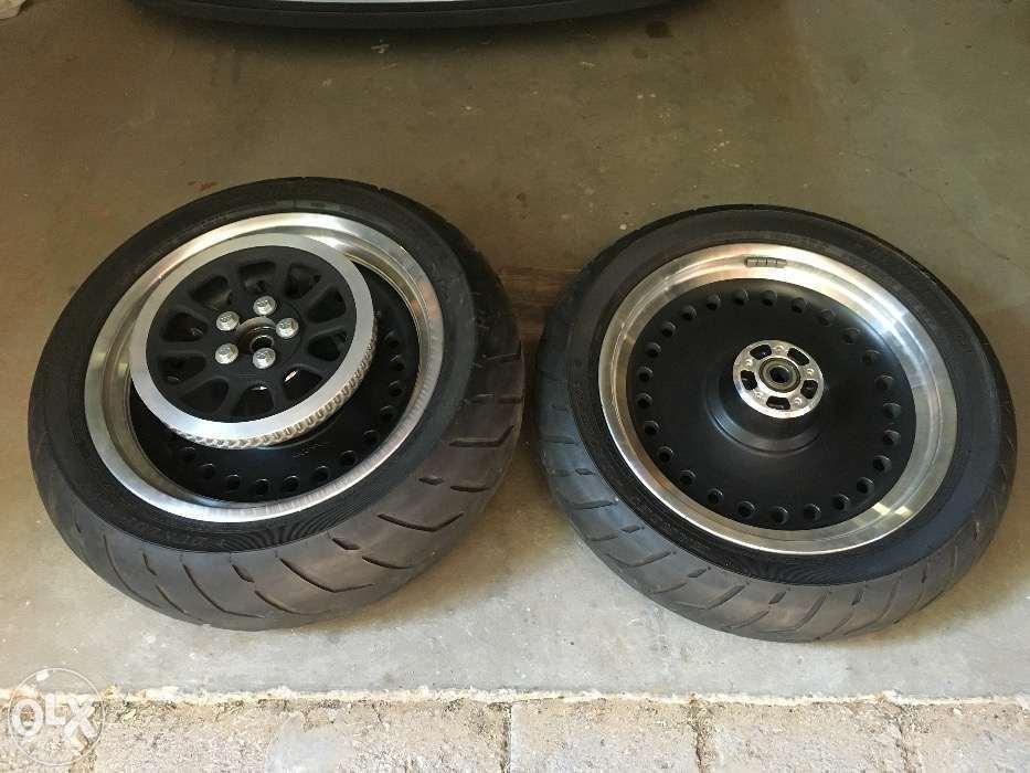 Harley Davidson rims and tyres