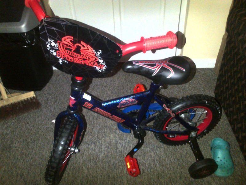 Selling Kids Spiderman Bike