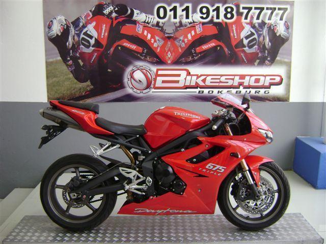 Triumph Daytona 675 with 48116km available now!