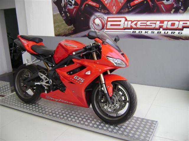 Triumph Daytona 675 with 48116km available now!