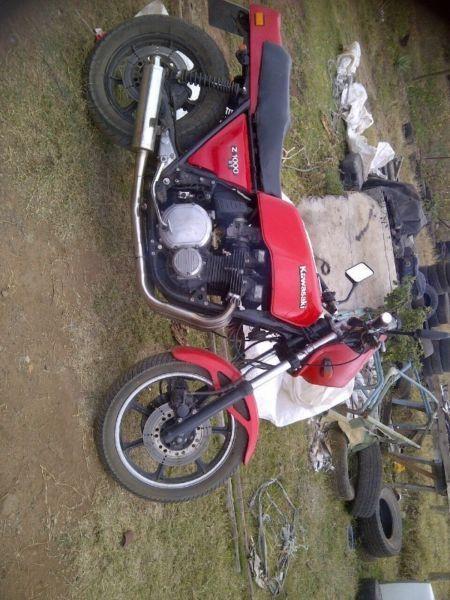 kawasaki Z1000 collectors in good condition