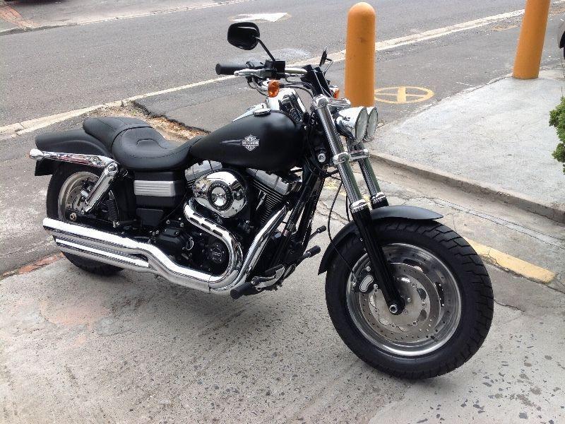 Harley-Davidson Fat Bob with only 750km