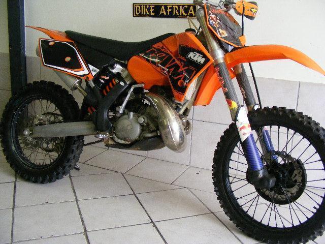 2005 KTM XCW 200 @ BIKE AFRICA