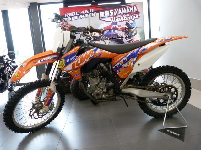 KTM 250SX with Full FMF exhaust pipe 2014!