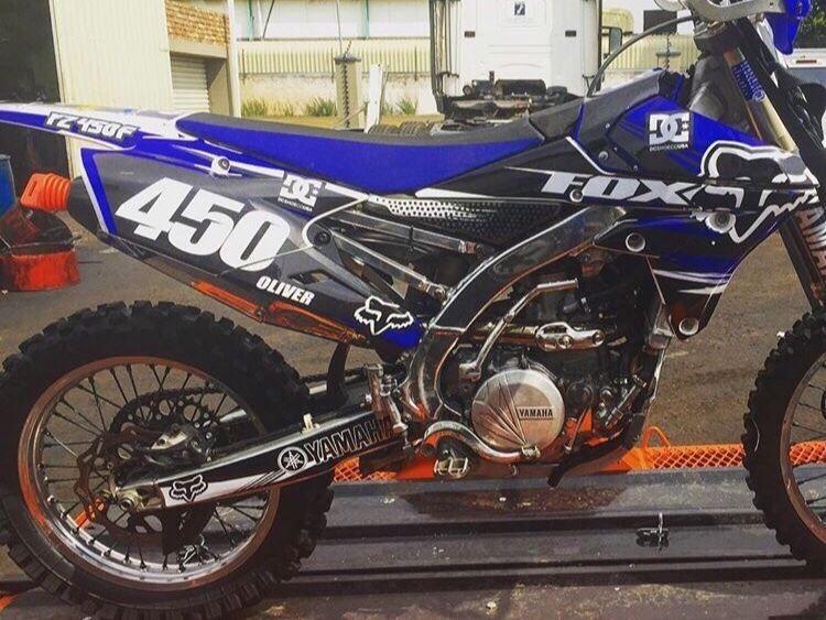 2014 Yamaha YZ450 F- plenty of extras