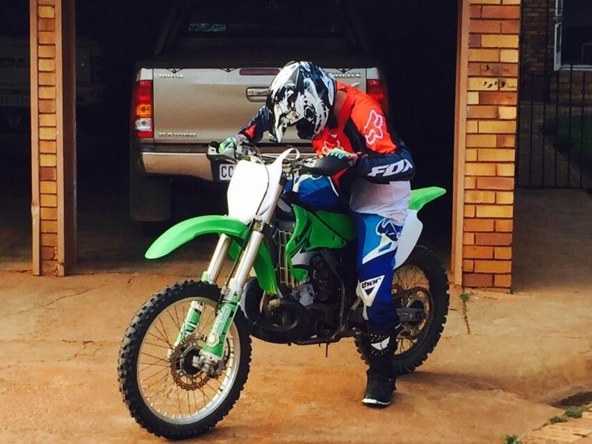 Kx 250 2stroke with kit for sale or to swap for camping trailer