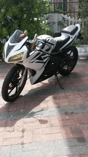 GPR limited.motorbike for sale