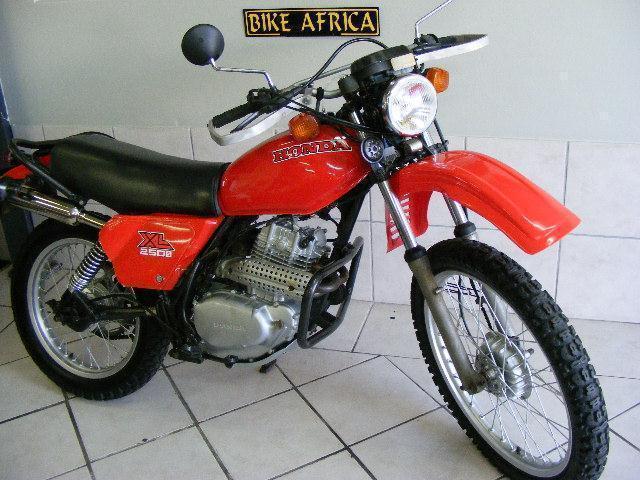 1981 HONDA XL 250 @ BIKE AFRICA