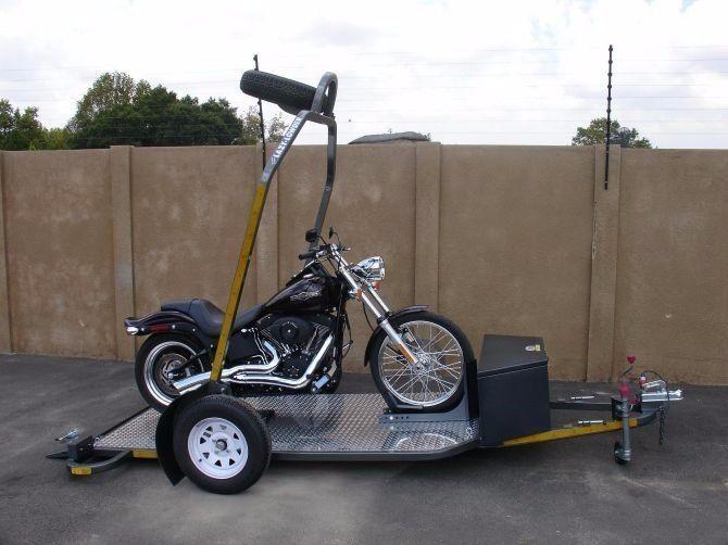 Motorcycle Trailer Hire, 2M Sports Trailer, Lazy Loader