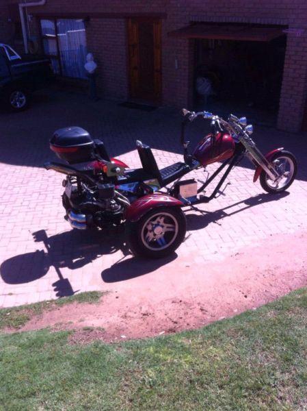 Sports trike with 1600cc VW twin carb motor