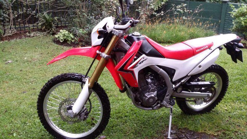 2013 Honda CRF 250L motorcycle for sale