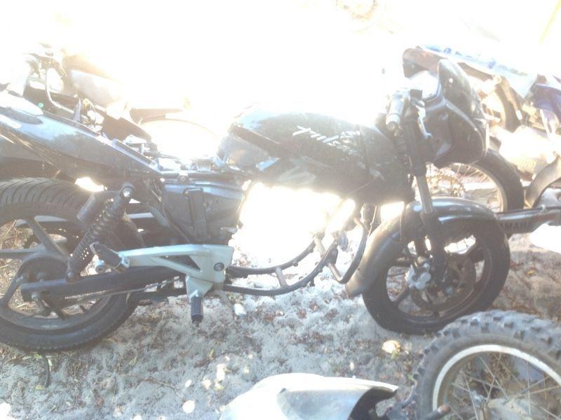 Motorcycles breaking up for spares