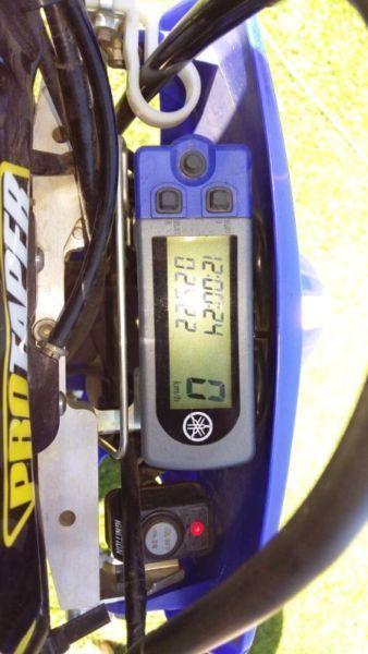 Yamaha wr 450 model 2011