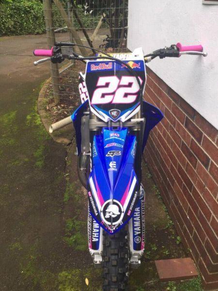 YAMAHA YZ125 for sale by Lady rider