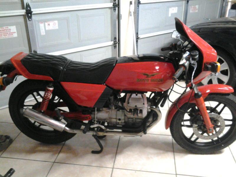 1981 moto guzzi v50 500cc to swop for kawasaki vn 1500