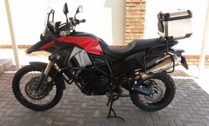 2014 BMW F800 GS Adventure - 6136km - As-new condition
