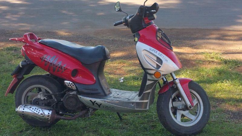 jonway 125cc giveaway price