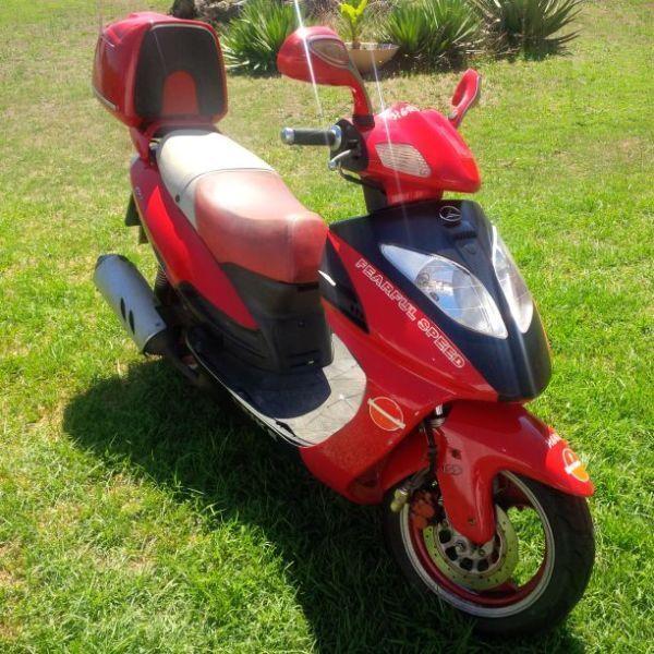 R5 Leike 150cc 4stroke Scooter For Sale With Low Kilo'S