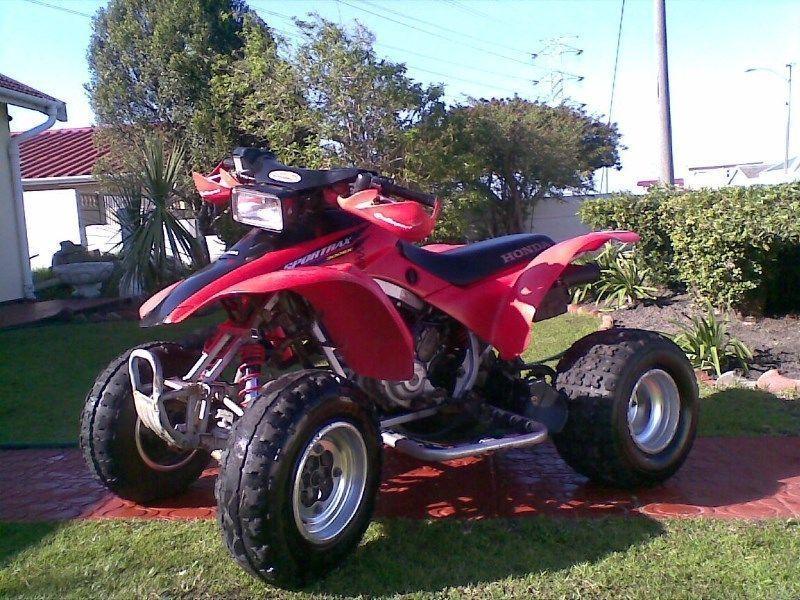 hey, im selling my Honda TRX 300ex 2006 model quard bike
