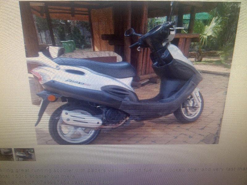 FOR SALE Kymco Scooter 125 cc