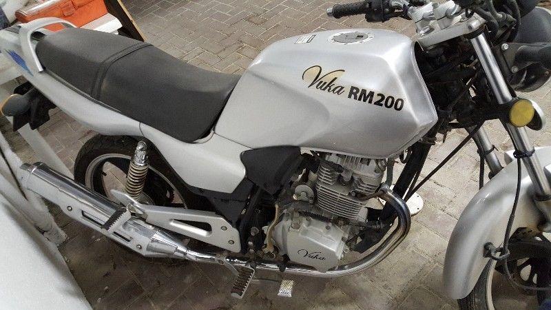 Vuka RM 200 Motorcycle For Sale