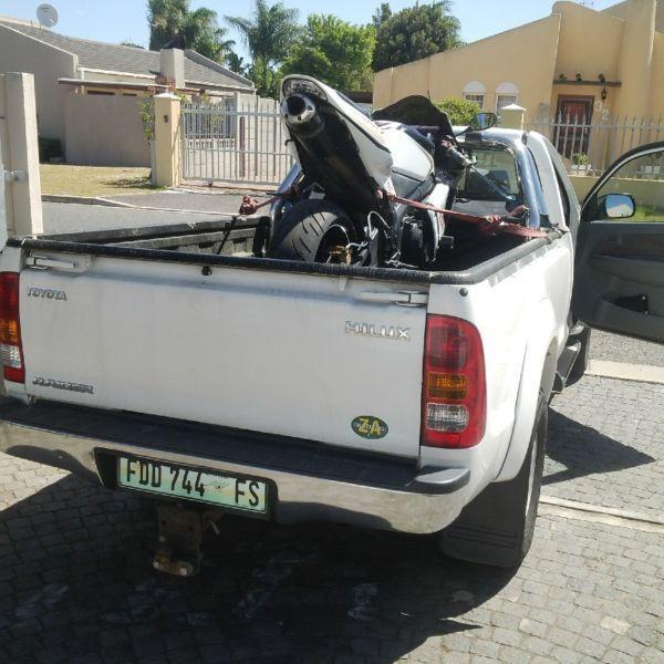 Bike transport available from Cape Town to George