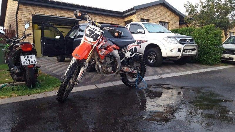 2005 Honda CRF 450R in good condition