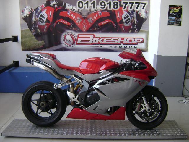 MV Agusta F4R with 6789km available now fitted with arrow pipe and quick shifter!