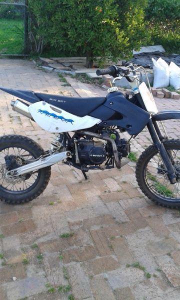 big boy 125 pitbike R3500ego neg