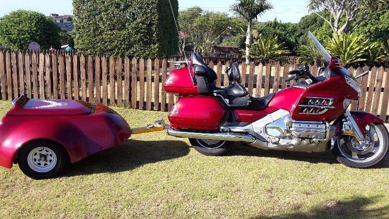 2003 Honda Gold Wing with Trailer in Immaculate Condition for Sale!!!