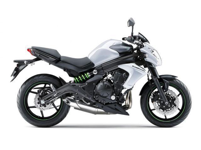 NEW 2015 Kawasaki ER6N Pearl Stardust White LAST ONE available
