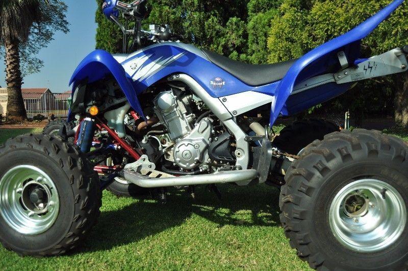 Yamaha raptor 700 quad bike