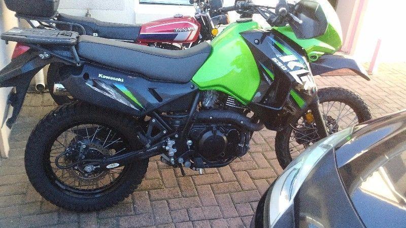 2014 Kawasaki KLR 650 & 2013 Motomia enzo 150cc two for the price of one
