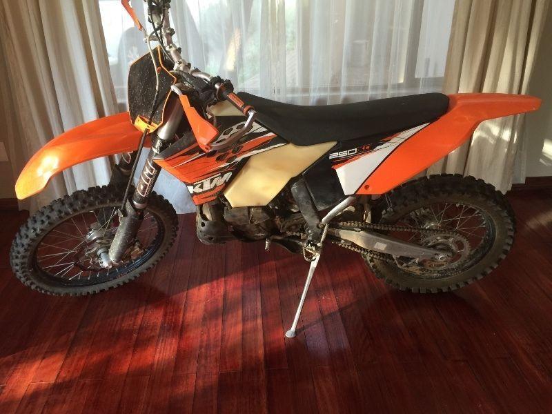 2010 KTM XC 250 2 stroke